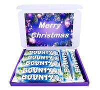 BountyChocolate Bars Gift Box Merry Christmas Milk Chocolate Hamper 7 Bars