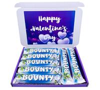 BountyChocolate Bars Gift Box Valentines Day 7 Bars Milk Chocolate Valentine Gift Hamper