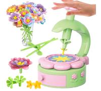 Bouquet Model Construction Toy - Flowers Building Set | Interactive Flower Building Kit for kid Boys Girls Educational Home Classroom Family Birthday Indoor Outdoor Play
