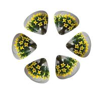 Bouquet of Daffodils 1 Print Guitar and Ukulele Picks For Music Lovers 12 PCS Mixed Gauges(0.46/0.71/0.96mm)