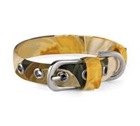 Bouquet of Daffodils Dog Collar Adjustable Soft and Comfortable Puppy Collars with Metal Buckle Pet Collar for Small Medium Pet