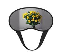 Bouquet of Daffodils Print Adults Kids Light Blocking Eye Cover for Travel Daily Use Nap Insomnia Camping