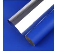 Bouquet packaging paper, 55x50cm/30pcs Mirror Aluminum Foil Film Material Light Luxury Two-color Bouquet Wrapping Paper