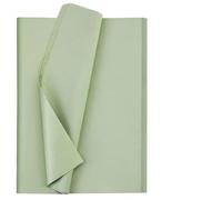Bouquet Wrapping Paper 36PCS Sage Green Tissue Paper 70X50CM Wrapping For Bags, Thin Wrap Bulk For DIY Crafts For the party(Light green)
