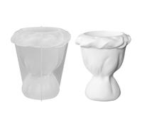 Bouquets Shape Silicone Vase Molds for Making Vase Concrete Flowerport Hydroponic Plant Holder Epoxy Resin Art Elastomer Making Molds