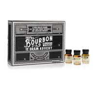 Bourbon & American Whiskey 12 Dram Advent Calendar | Drinks by the Dram | 12 x 30ml Miniatures, 44.8% | Tennessee, Rye, Bourbon and more
