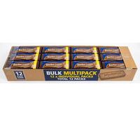 Bourbon Creams Chocolate Biscuits, Creamy Filling, 150g, Bulk Multipack, 12 Individual Packs