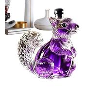 Bourbon Decanter - Squirrel Shape Empty Alcohol Container | Liquor Bottle,for Celebration Party Bar Restaurant Living Room Kitchen Home