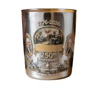 Bourbon Glass | US 250th Anniversaries Cocktail Glassware,Whiskey Drinking Cup,for Father Men Husband Bartender Enthusiast Collector Party Home Bar Restaurant Hotel Club Shelf