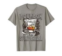 Bourbon Is My Spirit Animal Kentucky Whiskey Funny Drinking T-Shirt