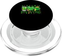 Bourbon Love St. Patrick's Day Shamrocks Irish Funny Drinker PopSockets PopGrip for MagSafe