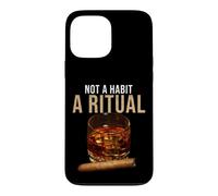 Bourbon Not A Habit A Ritual Whiskey Cigar Case for iPhone 13 Pro Max