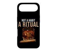 Bourbon Not A Habit A Ritual Whiskey Cigar Case for iPhone Air