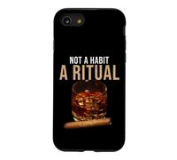 Bourbon Not A Habit A Ritual Whiskey Cigar Case for iPhone SE (2020) / 7/8