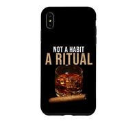 Bourbon Not A Habit A Ritual Whiskey Cigar Case for iPhone XS Max