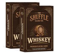 Bourbon Playing Cards - Whiskey & Distillery Illustrated Card Deck | Poker Size Playing Cards for Whiskey Lovers | Unique Gift for Bourbon Collectors & Cocktail Enthusiasts (Pack of 2)
