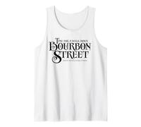Bourbon Street - Funny Whiskey Drinking Tank Top
