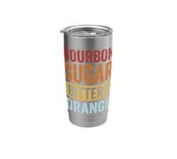 Bourbon Sugar Bitters Orange Stainless Steel Insulated Tumbler
