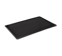 Bourgeat J862 Patisserie Tray, Steel, Black | Professional-grade baking surface provides even heat distribution for bakeries, developing a natural non-stick patina.