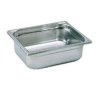 Bourgeat K057 Gastronorm Pan, 1/2, Stainless Steel, 12 L, 325 mm Length x 265 mm Width x 200 mm Deep