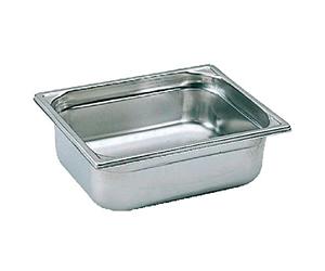 Bourgeat K057 Gastronorm Pan, 1/2, Stainless Steel, 12 L, 325 mm Length x 265 mm Width x 200 mm Deep