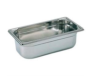 Bourgeat K065 Stainless Steel 1/3 Gastro norm Pan, 100 mm