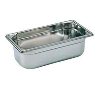 Bourgeat K065 Stainless Steel 1/3 Gastro norm Pan, 100 mm | Standard catering design with everyday performance for busy commercial kitchens and professional service environments.