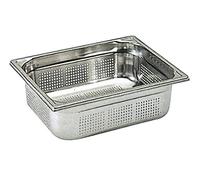 Bourgeat K145 Gastronorm Perforated Pan, 1/1, Stainless Steel, 6.2 L, 530 mm Length x 325 mm Width x 100 mm Deep