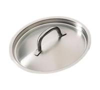 Bourgeat K834 Bourgeat Stainless Steel Lid, 24 cm