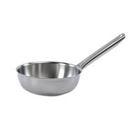 Bourgeat Tradition Plus Flared Saute Pan - 20cm | Induction-ready base ensures even heat distribution, while the stay-cool handle provides safe, comfortable stovetop control.