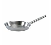 Bourgeat Tradition Plus Fry Pan Made of Stainless Steel with Non Drip Edge 240mm