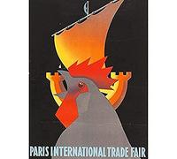 Bourgis Paris International Trade Fair 1935 Werbung ungerahmt Wandbild Druck Poster Home Decor Premium
