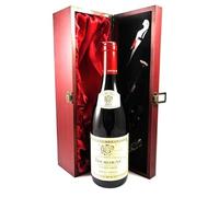 Bourgogne 'Couvent Des Jacobins' 2023 Louis Jadot (Red wine) in a wooden presentation box with four wine accessories, 1 x 750ml