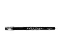 Bourjois 2-in-1 Khol and Contour Eyeliner and Eye Pencil and Sharpener 1 Noir-Issime, 1.2g