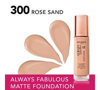 BOURJOIS Always Fabulous 24 Hour SPF20 Long Lasting Foundation | 300 Rose Sand