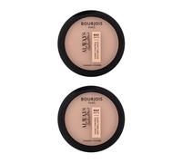 Bourjois Always Fabulous Shine Control Matte Powder 10g - 200 Rose Vanilla x2