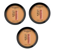 Bourjois Paris Womens 3 x Always Fabulous Shine Control Matte Powder 10g - 215 Golden Vanilla - NA - One Size