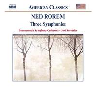 Bourn So:Serebrier - ROREM: Symphonies Nos. 1 - 3