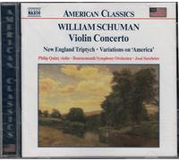 Bourn So:Serebrier - SCHUMAN: Violin Concerto / New England Triptych