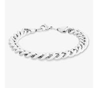 Bourne and Wilde Mens Double Curb Bracelet USS-784S8.5L2.5