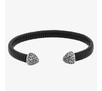 Bourne and Wilde Mens Leather Open Bangle UR31-01