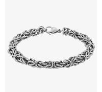 Bourne and Wilde Mens Oxidised Multi Ring Bracelet OSB-1772S