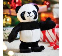 Bourne & Hollins Talking Panda, Repeats What You Say, Walking Plush Toy in White Bourne & Hollins White
