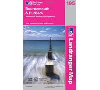 Bournemouth and Purbeck, Wimborne Minster and Ringwood: Sheet 195 (OS Landranger Map)