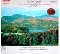 Bournemouth Sinfonietta conducted by hans-Hubert Schonzeler - Edmund Rubbra: Symphony No.10; Improvisations on Virginal Pieces by Giles Farnaby; A Tribute for Vaughan Williams. LP