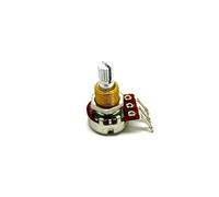 Bourns Mini Potentiometer A1M 1M Audio Logarithmic Split Shaft 3/8" Bushing for Bass or Electric Guitar USA with Humbucker Single Coil or P90 Guitar Pickups