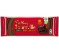 Bournville Classic Dark Chocolate Bar 100g (Pack of 18 x 100g) Tasty And Twisty Treat Gift Hamper For Birthday,Christmas