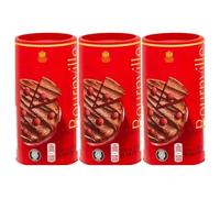 Bournville Cocoa Powder 250g x 3, Unsweetened Instant Hot Chocolate Drink Beverage Cake Muffin Baking Cooking Mix with Welari Thank You Card | (3pack)