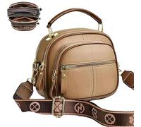 Bousalutend Crossbody Bag, 3 IN 1, Wide Strap Shoulder Gag Leather, Adjustable Strap, Multifunctional Compartments (#05)