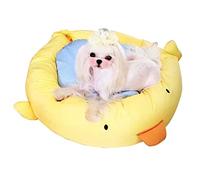 Bousige Dog Bed for Large Medium Small Dogs, Creative Cartoon Pet Nest Removable And Washable Pet Nest Teddy Bear Puppies Four Seasons Universal Pet Nest Pet Bed(S)